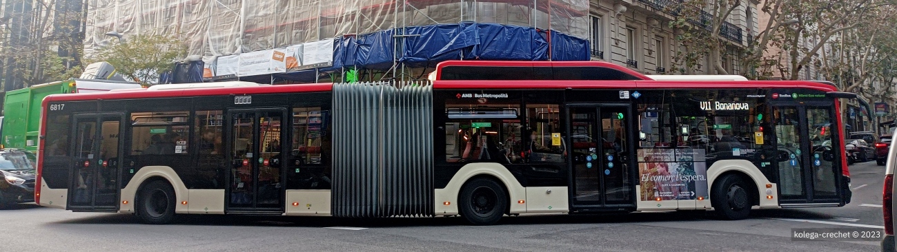 Испания, MAN 18C Lion's City 18 G NG320 EfficientHybrid № 6817