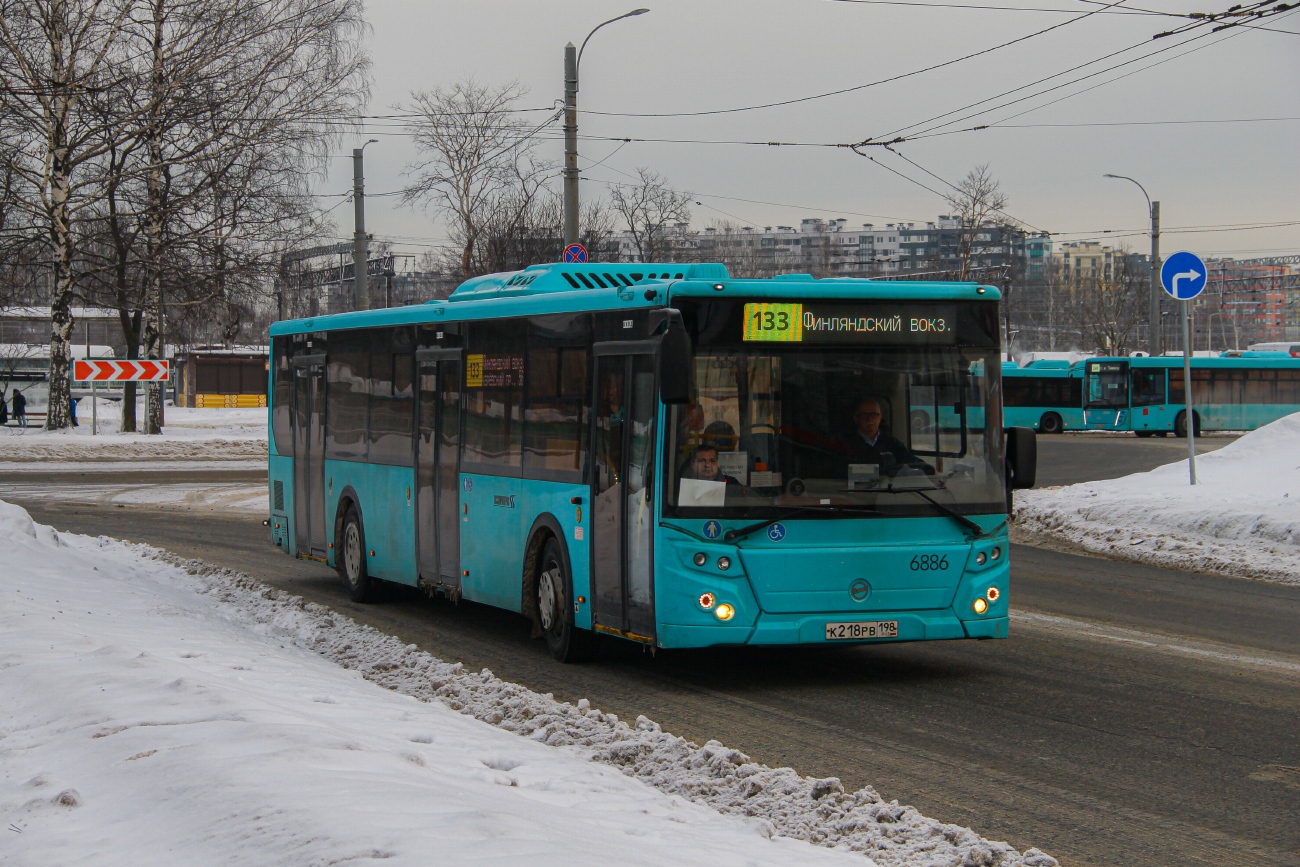 Санкт-Петербург, ЛиАЗ-5292.65 № 6886