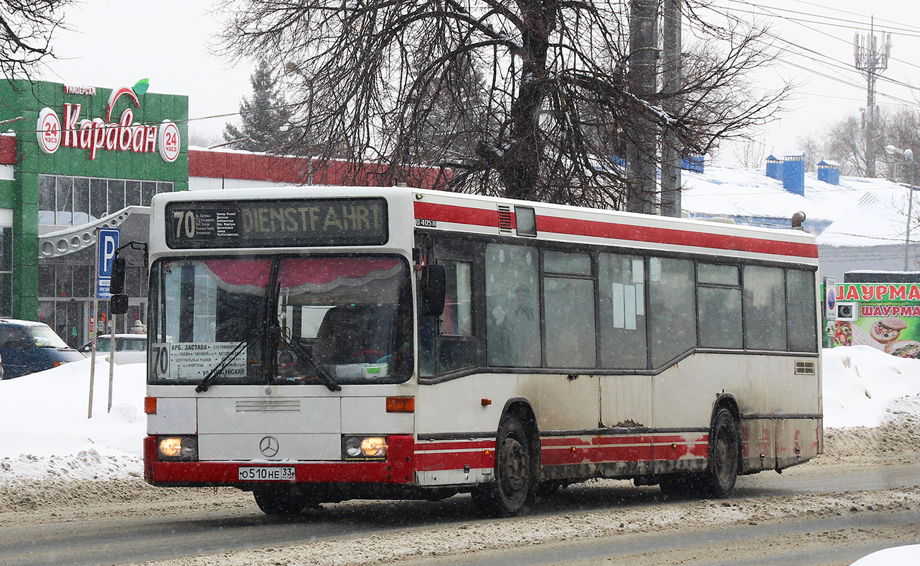 Пензенская область, Mercedes-Benz O405N2 № О 510 НЕ 33