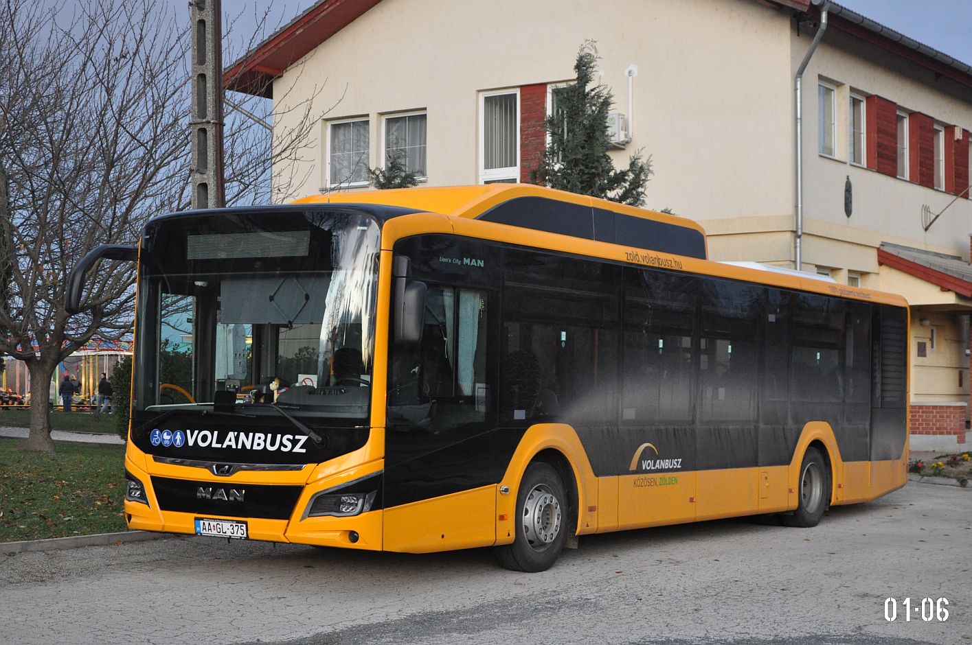 Венгрия, MAN 12C Lion's City 12 G NL320 № AA GL-375