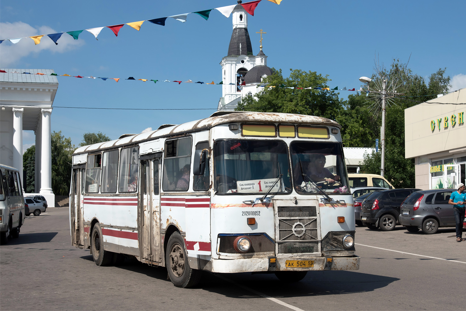 Нижегородская область, ЛиАЗ-677М (БАРЗ) № АК 504 52