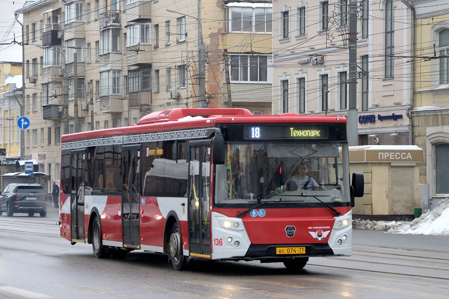 Тульская область, ЛиАЗ-5292.65 № 136