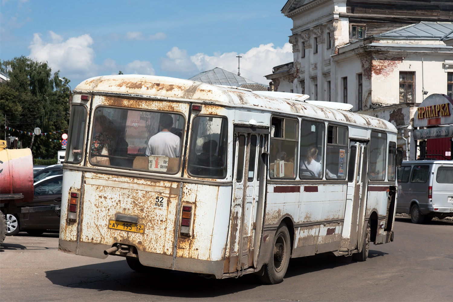 Нижегородская область, ЛиАЗ-677М (БАРЗ) № АУ 195 52