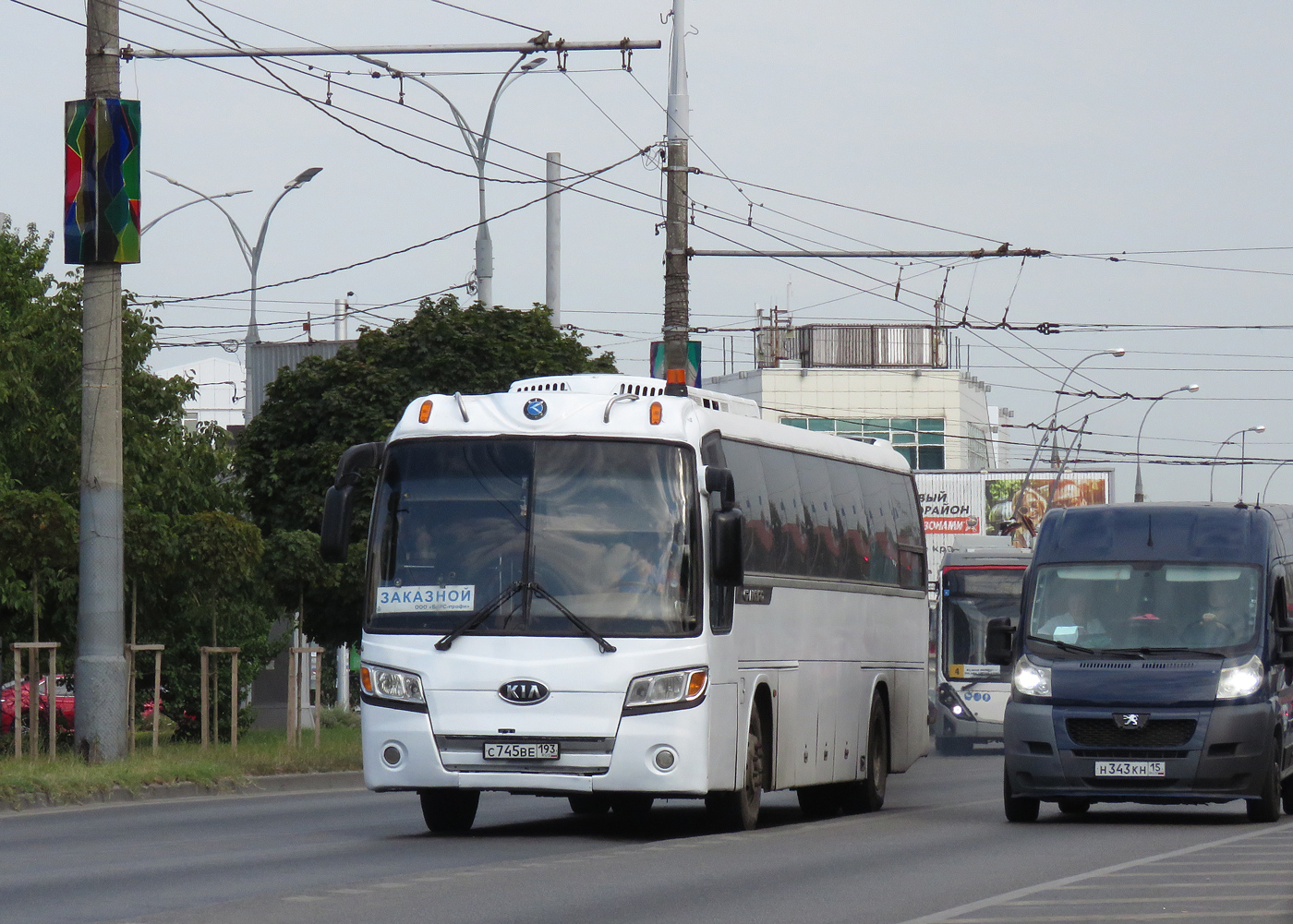 Краснодарский край, Kia Granbird № С 745 ВЕ 193 Краснодарский край, Kia Granbird № С 745 ВЕ 193