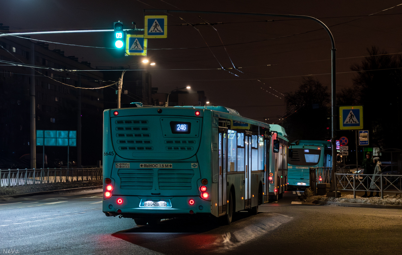 Санкт-Петербург, Volgabus-5270.G4 (LNG) № 6645
