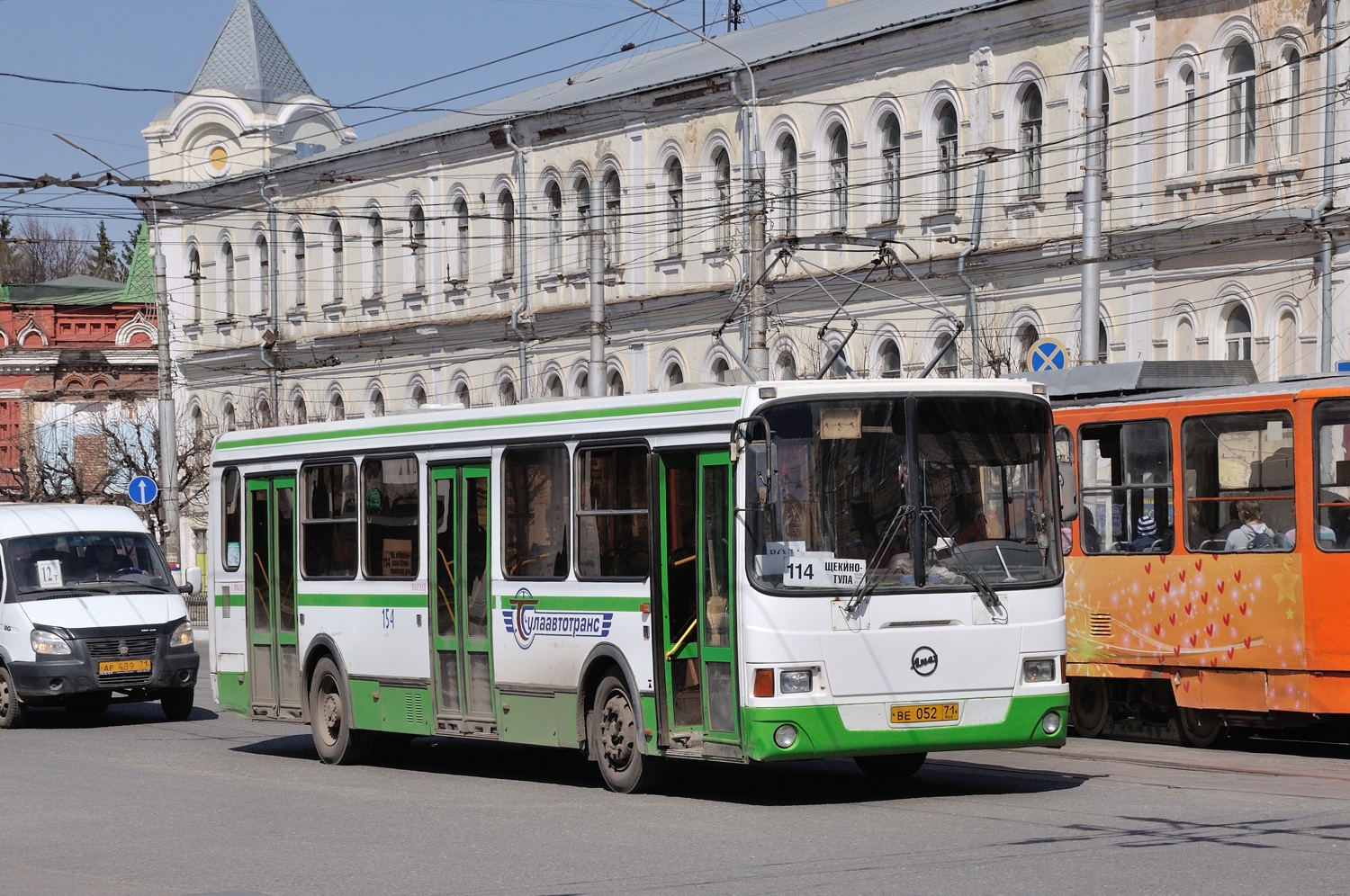 Тульская область, ЛиАЗ-5256.35 № 154