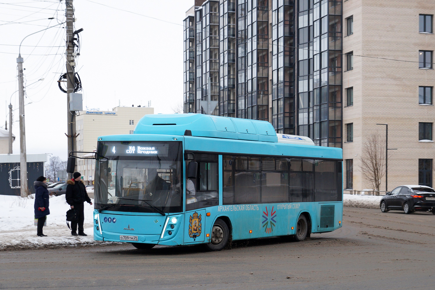 Архангельская область, МАЗ-206.948 № О 709 ТМ 29