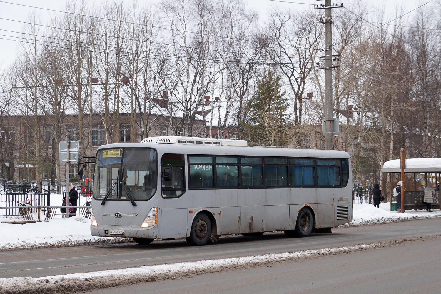 Архангельская область, Hyundai New Super AeroCity 1F/L № 5105