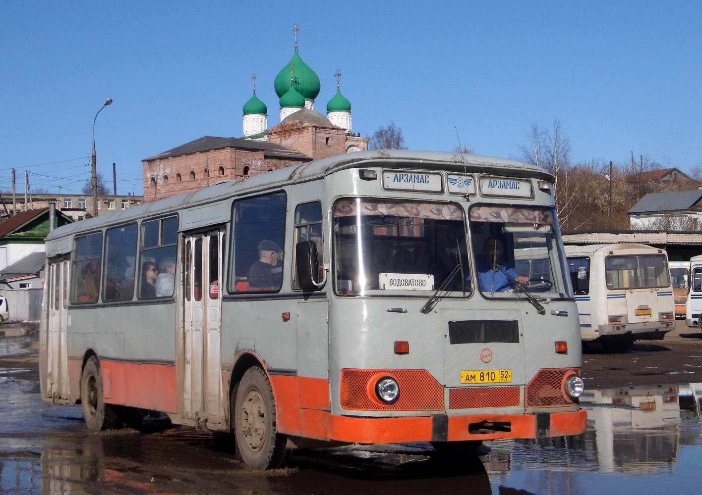 Нижегородская область, ЛиАЗ-677М № АМ 810 52