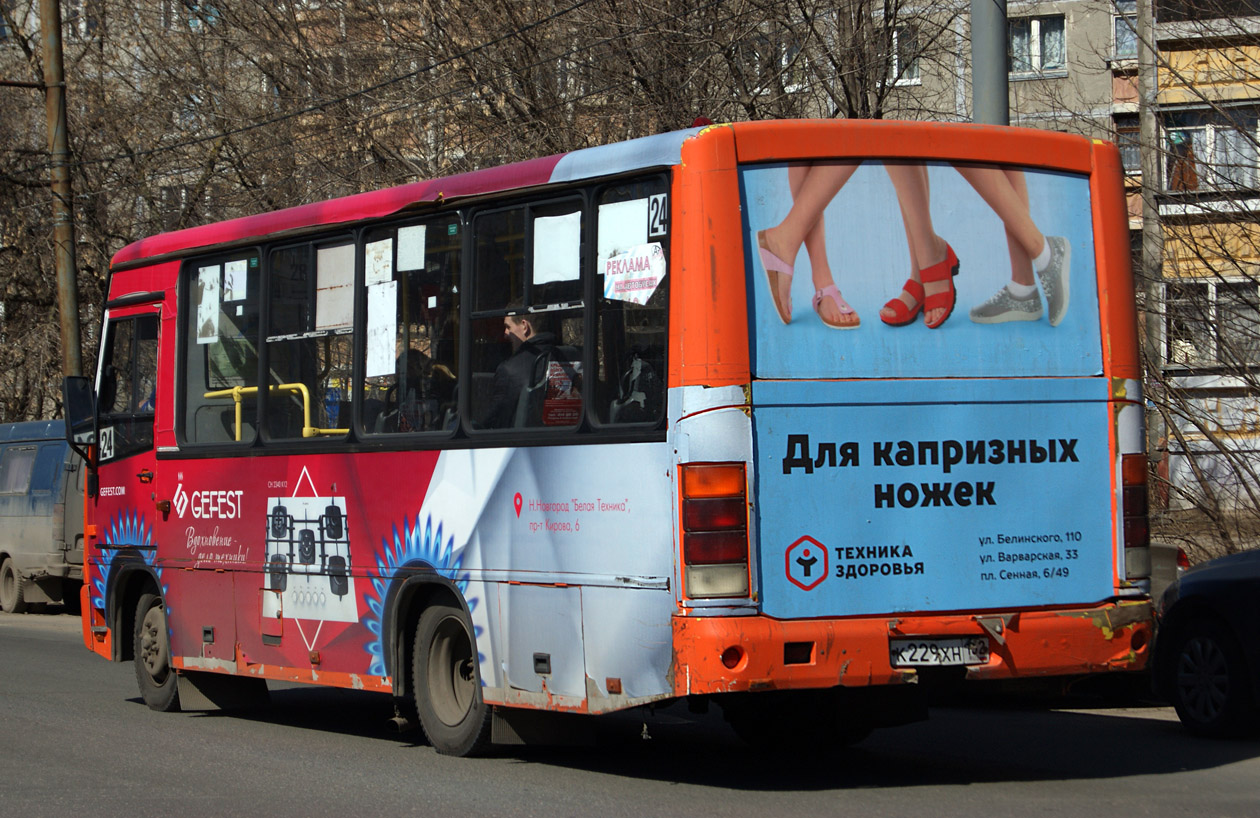 Нижегородская область, ПАЗ-320402-05 № К 229 ХН 152