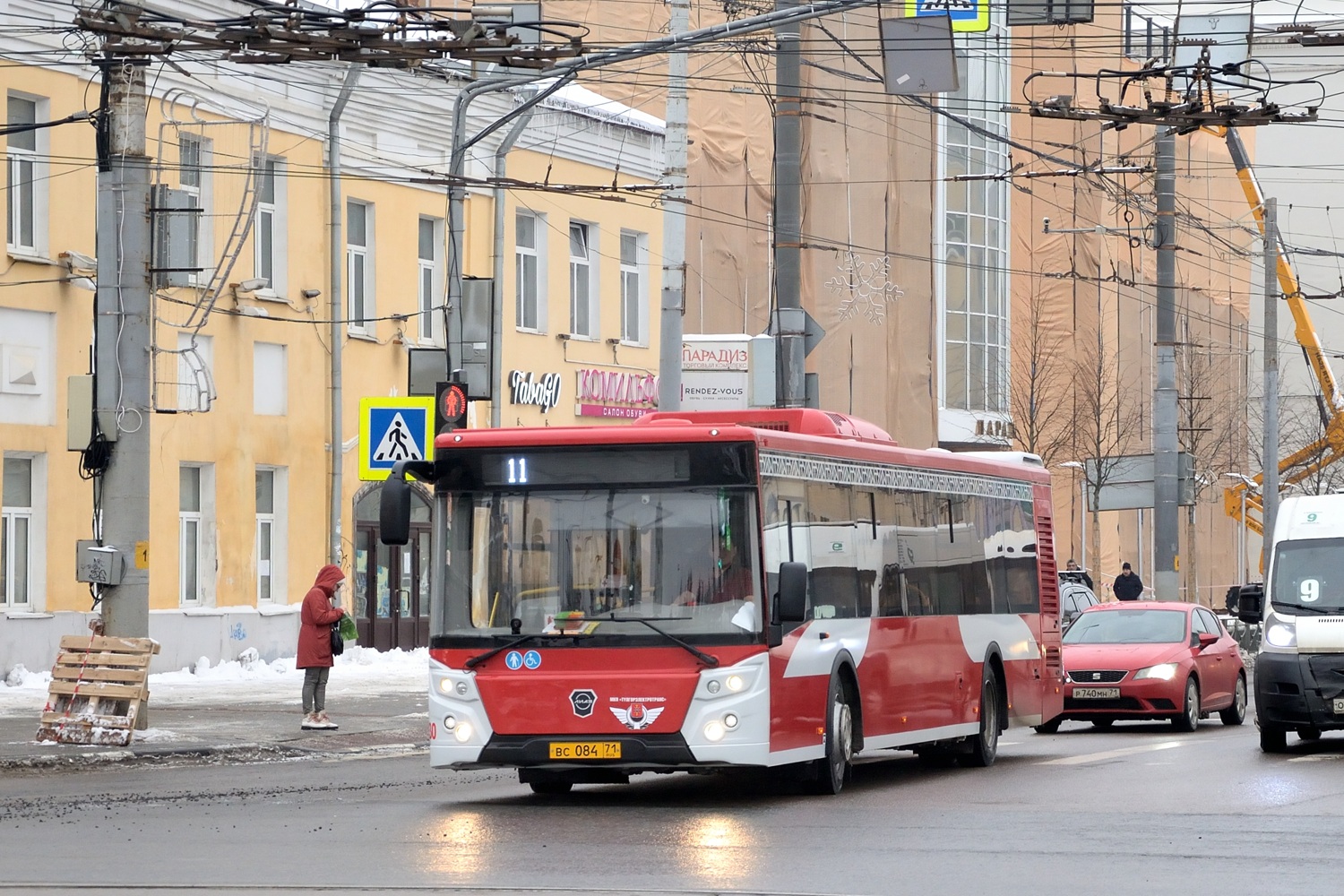 Тульская область, ЛиАЗ-5292.65 № 130; Тульская область, FIAT 241GS (ООО "Гарантия-Сервис") № О 769 КН 71