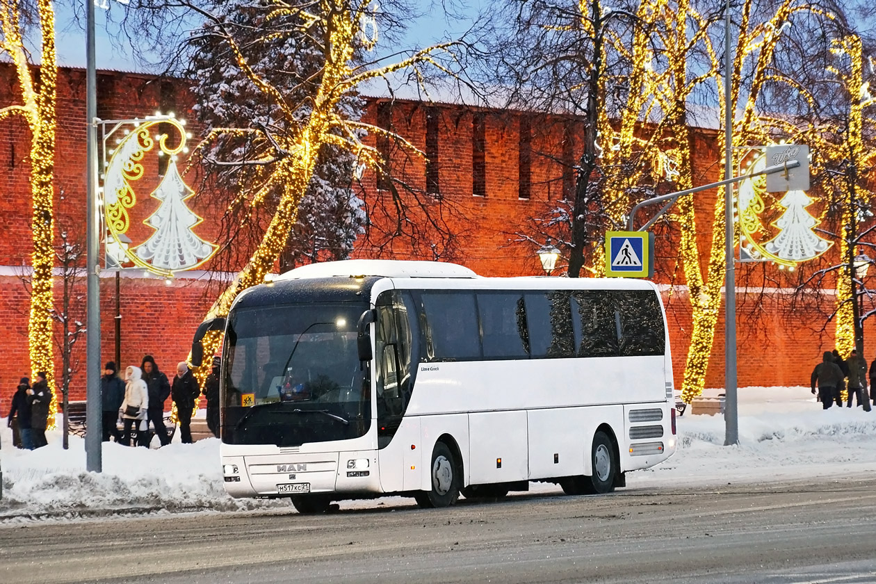 Чувашия, MAN R07 Lion's Coach RHC414 № М 517 КС 21