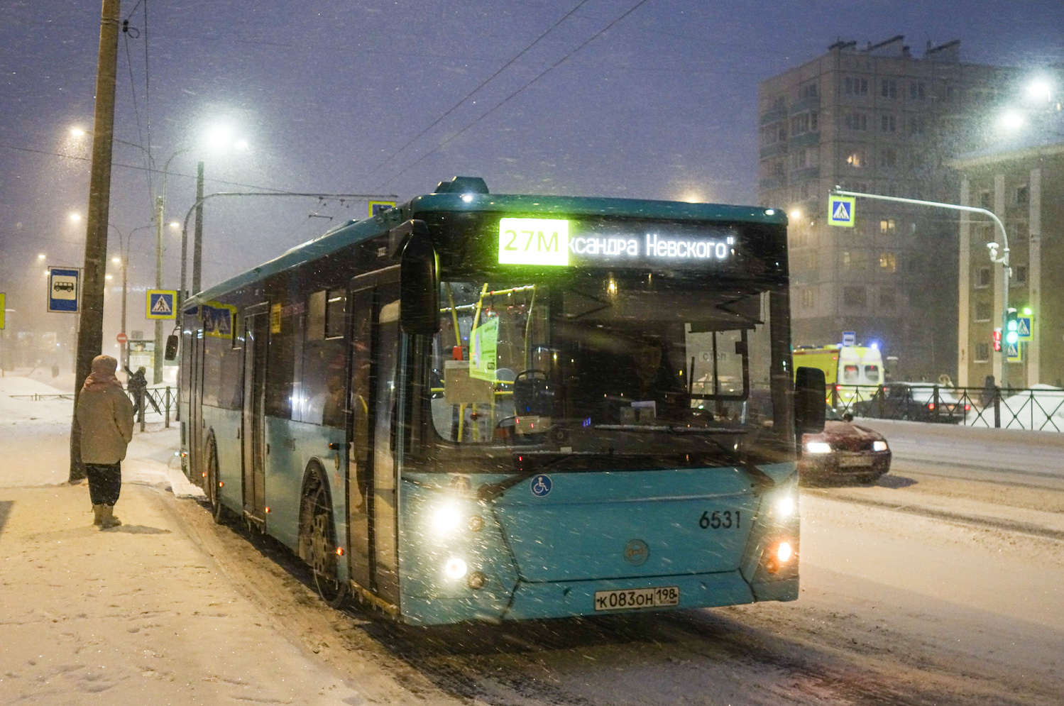 Санкт-Петербург, ЛиАЗ-5292.65 № 6531