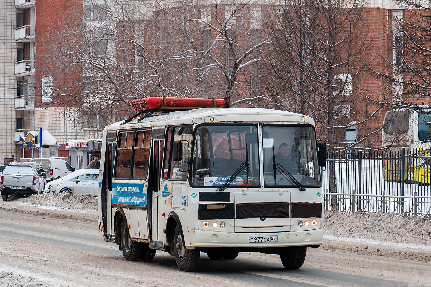 Омская область, ПАЗ-32054 № 254