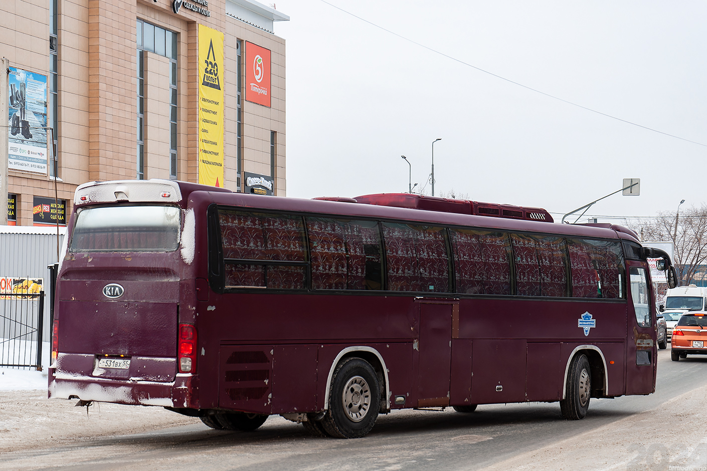 Омская область, Kia KM948 Granbird Greenfield № 189