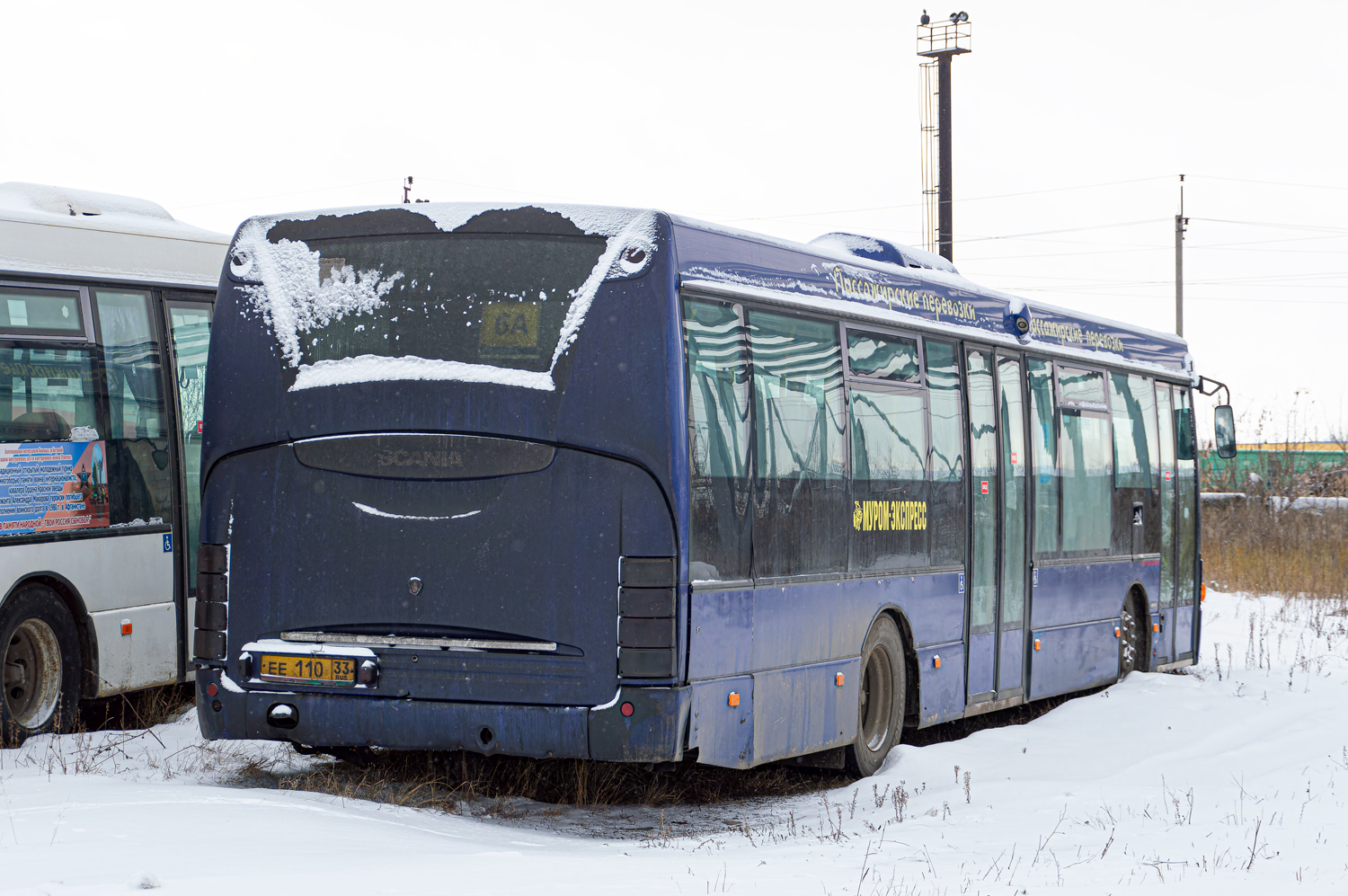 Пензенская область, Scania OmniLink I (Скания-Питер) № ЕЕ 110 33 — Фото —  Автобусный транспорт