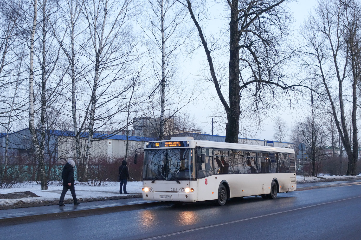 Санкт-Петербург, ЛиАЗ-5292.20 № 6355