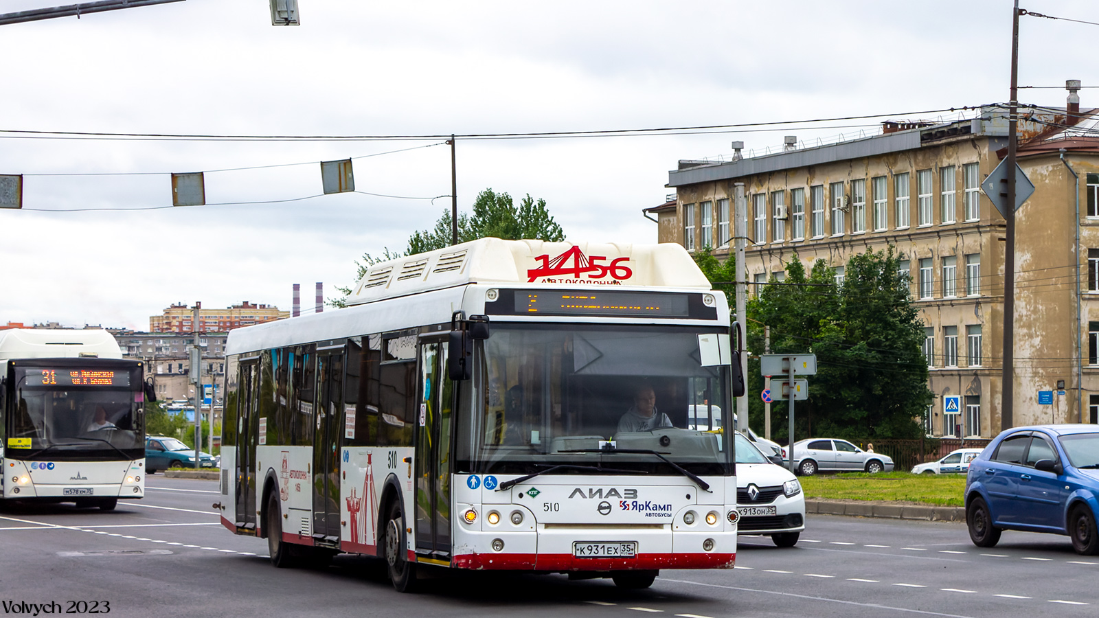 Вологодская область, ЛиАЗ-5292.67 (CNG) № 0510