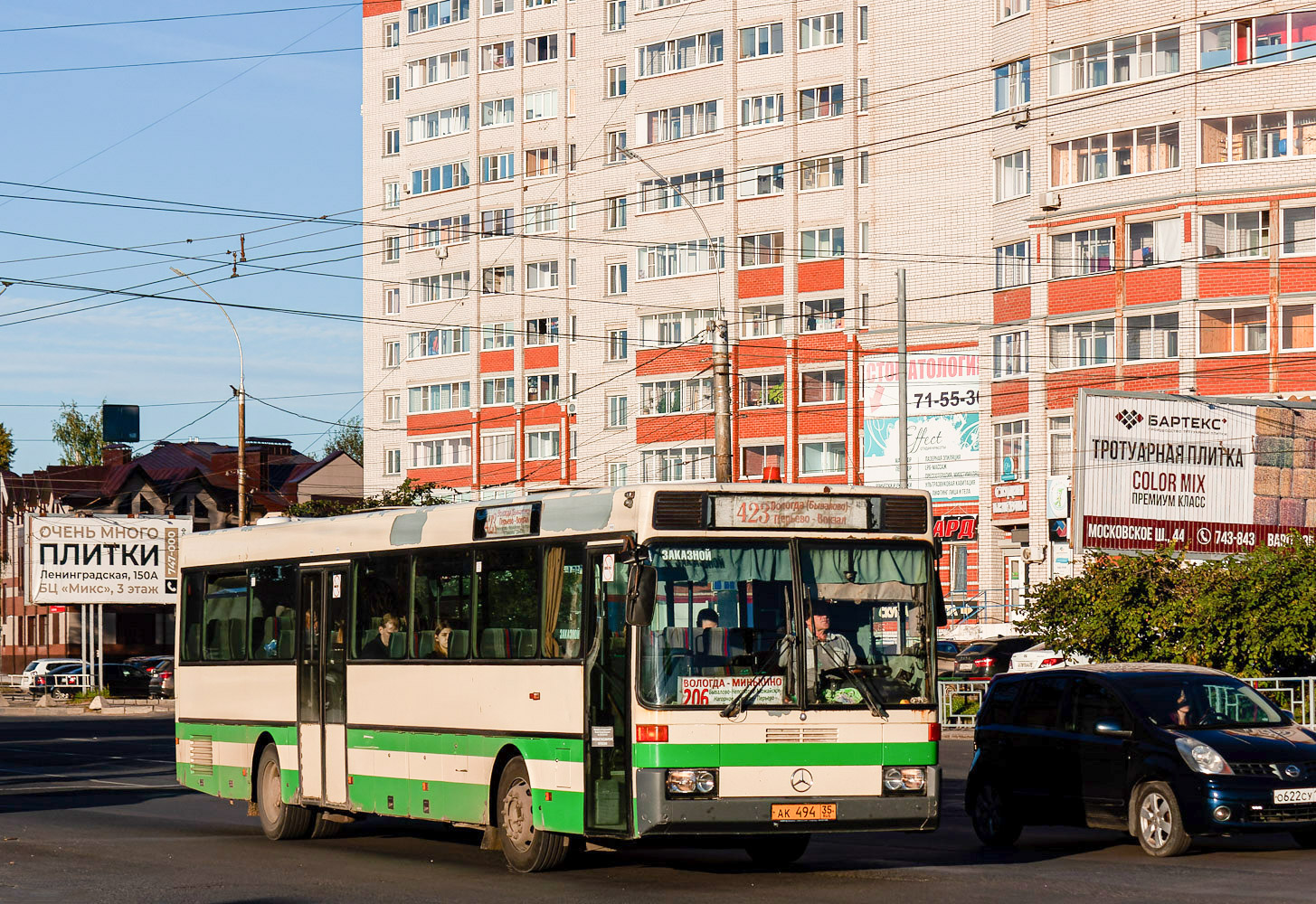 Вологодская область, Mercedes-Benz O407 № АК 494 35