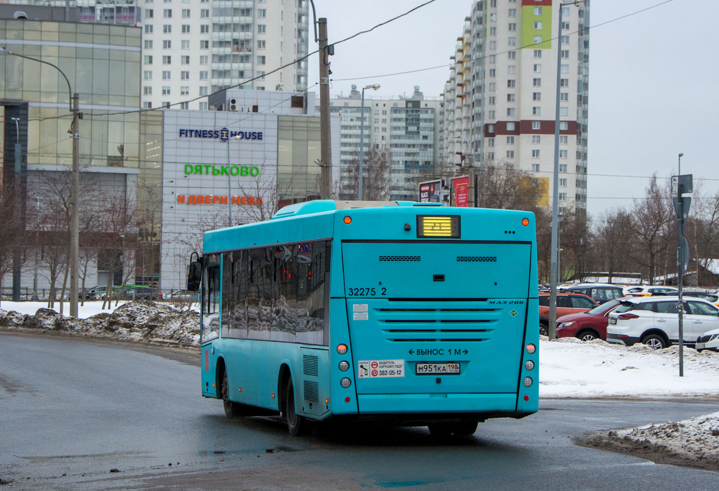 Санкт-Петербург, МАЗ-206.945 № 32275