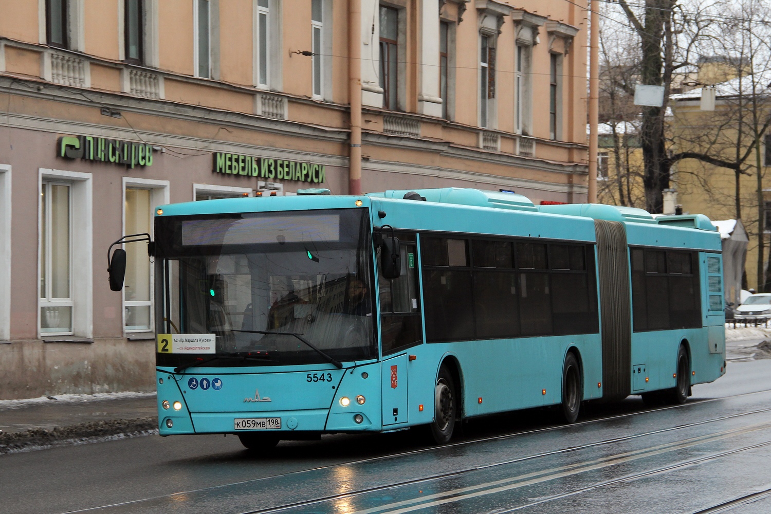 Санкт-Петербург, МАЗ-216.066 № 5543