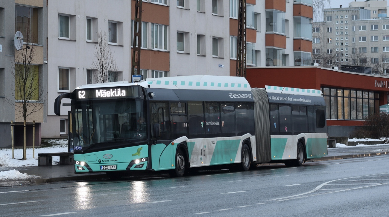 Эстония, Solaris Urbino IV 18 CNG № 1302