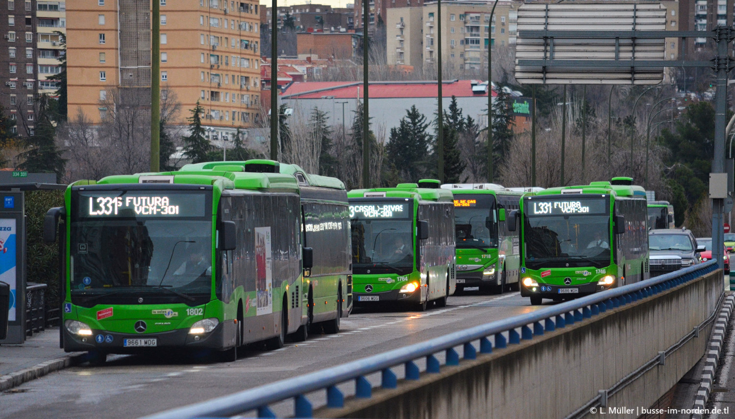 Испания, Mercedes-Benz Citaro C2 LE MÜ hybrid № 1802