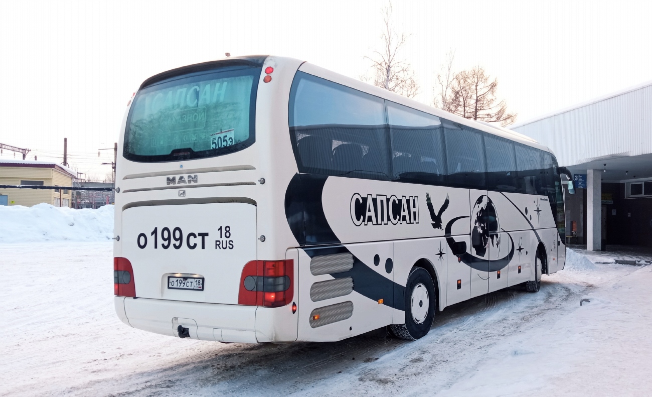 Удмуртия, MAN R07 Lion's Coach RHC444 № О 199 СТ 18