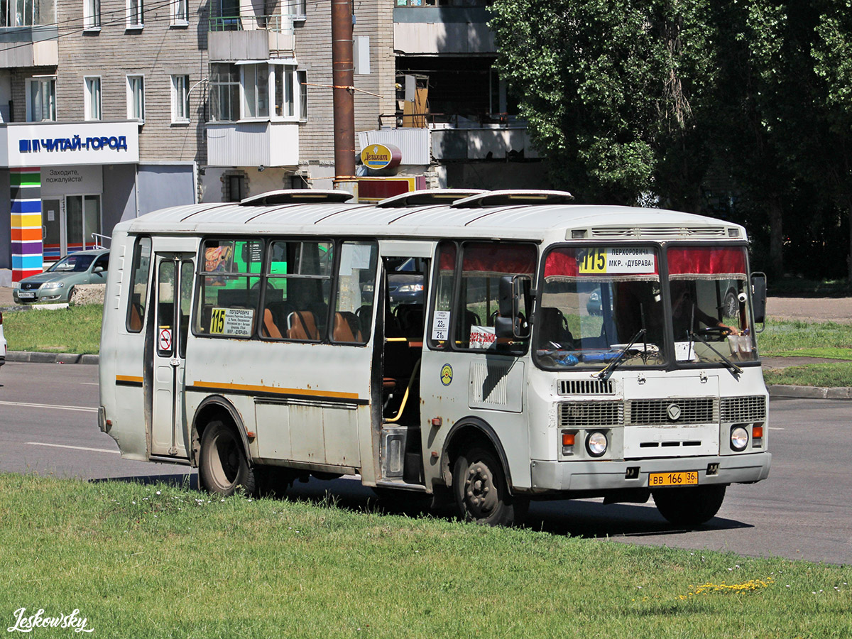 Воронежская область, ПАЗ-4234 № ВВ 166 36