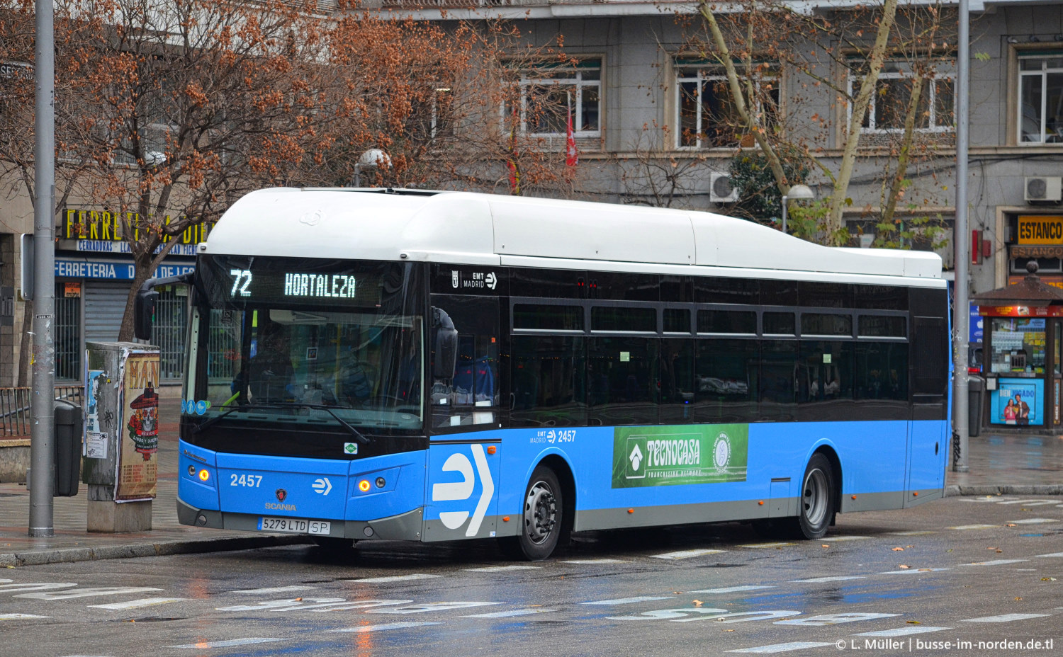 Испания, Castrosua New City GNC 12 № 2457