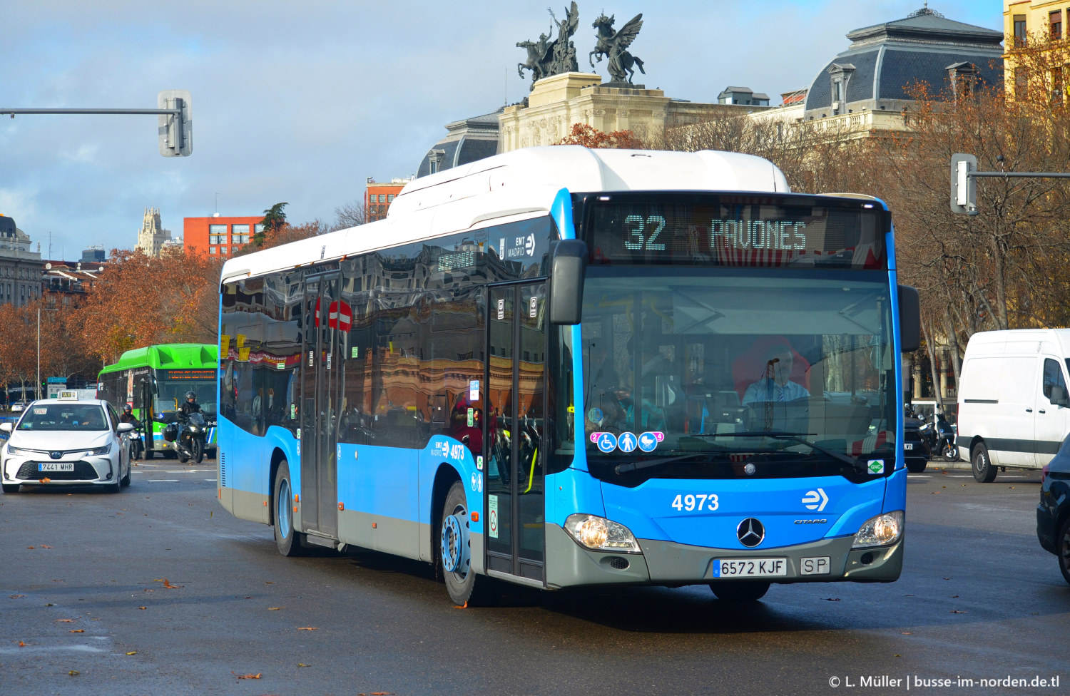 Испания, Mercedes-Benz Citaro C2 NGT № 4973