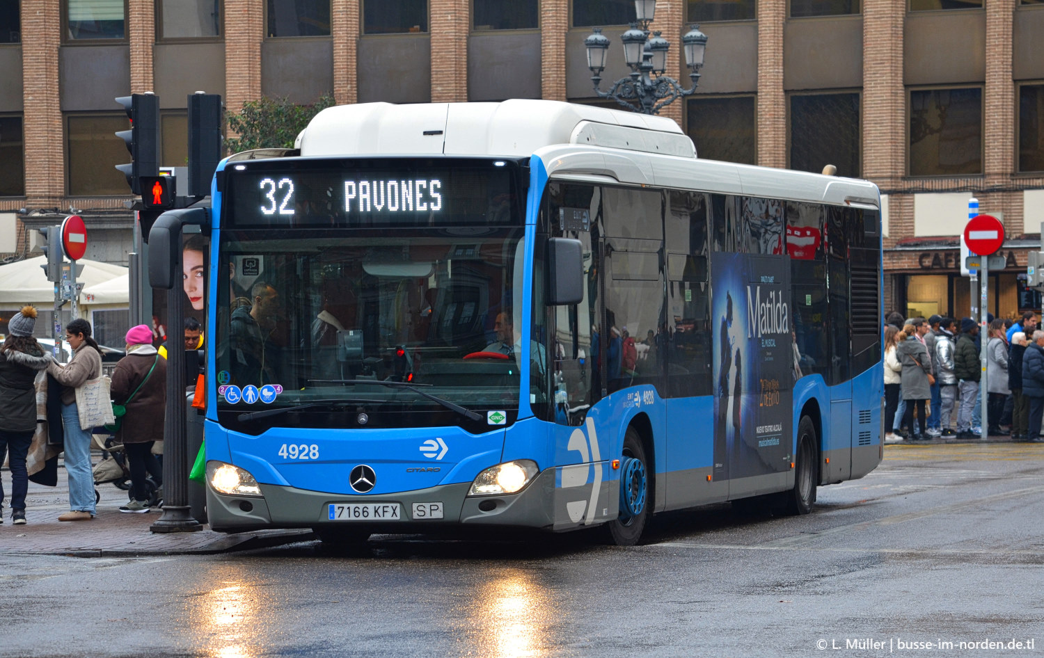 Испания, Mercedes-Benz Citaro C2 NGT № 4928