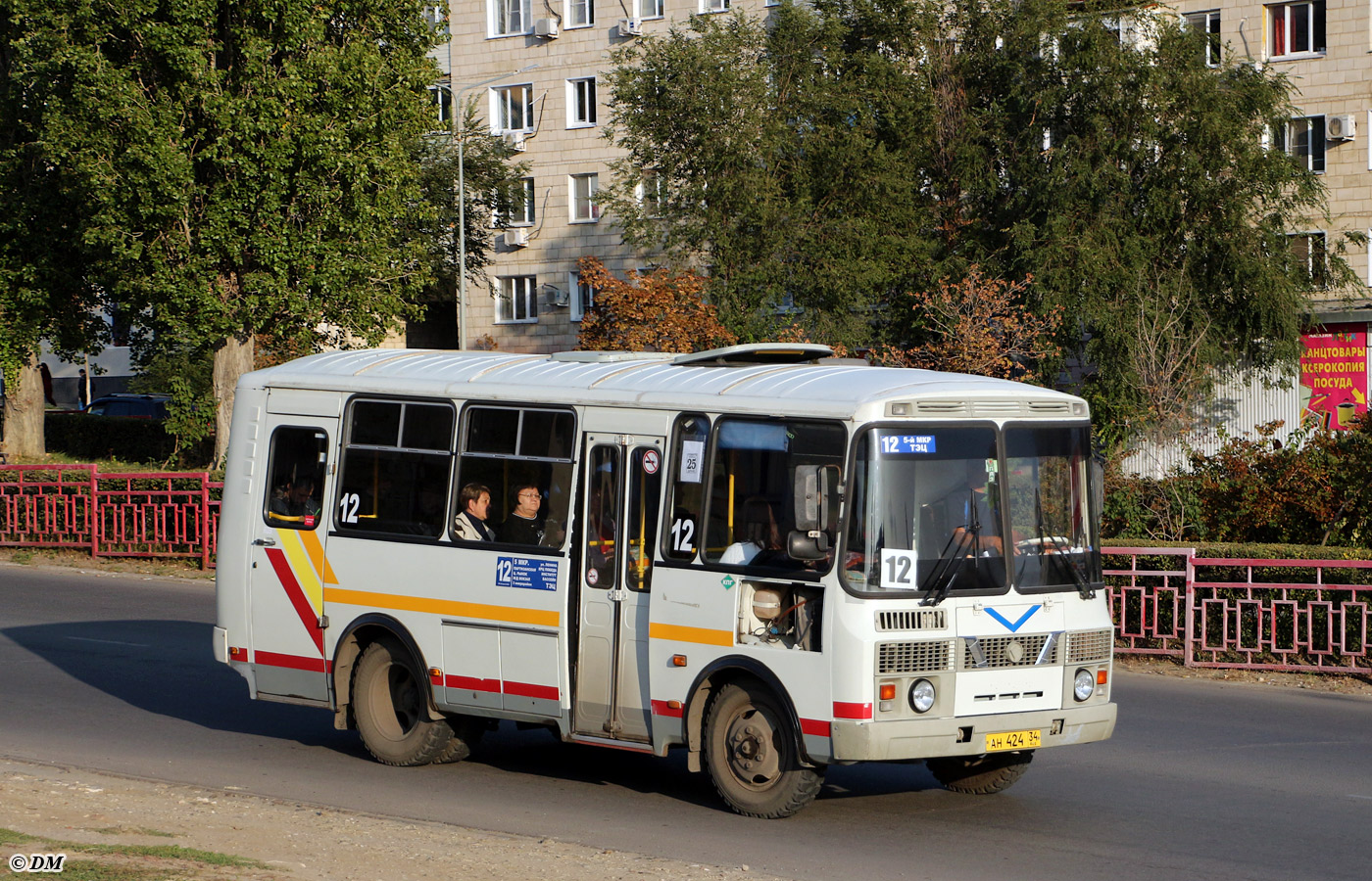 Волгоградская область, ПАЗ-32053 № АН 424 34 Волгоградская область, ПАЗ-32053 № АН 424 34
