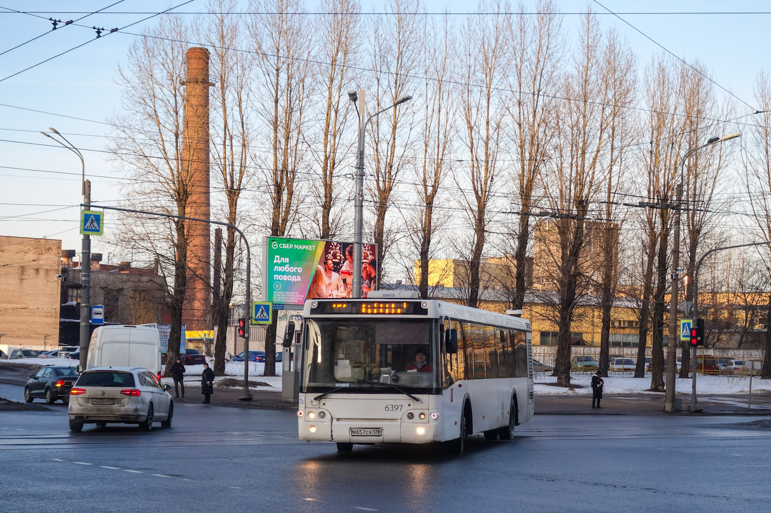 Санкт-Петербург, ЛиАЗ-5292.60 № 6397