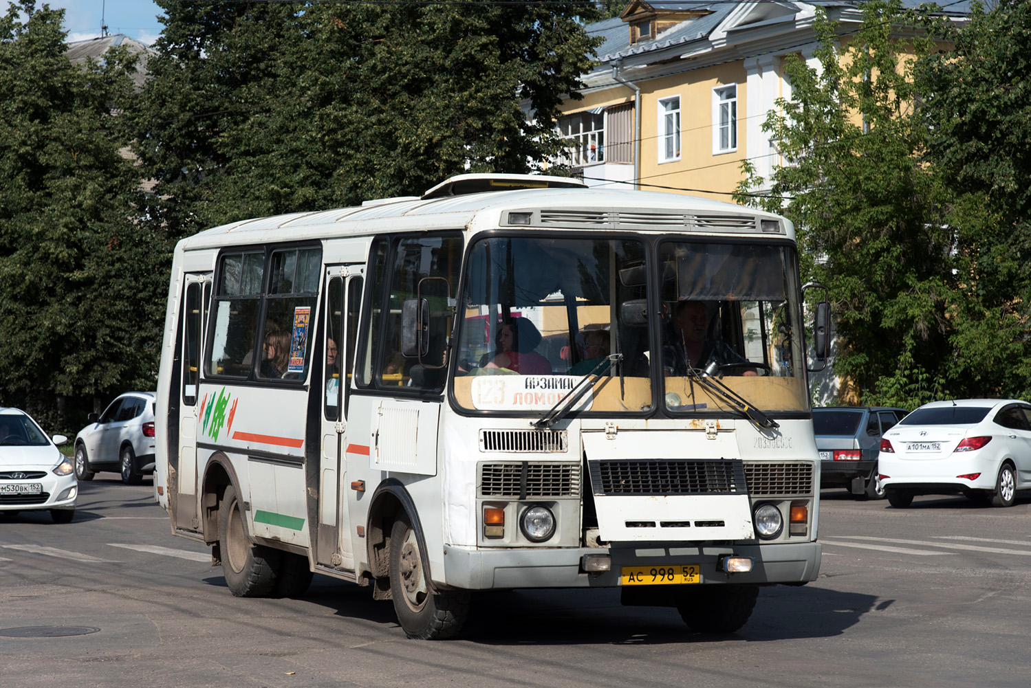 Нижегородская область, ПАЗ-32054 № АС 998 52