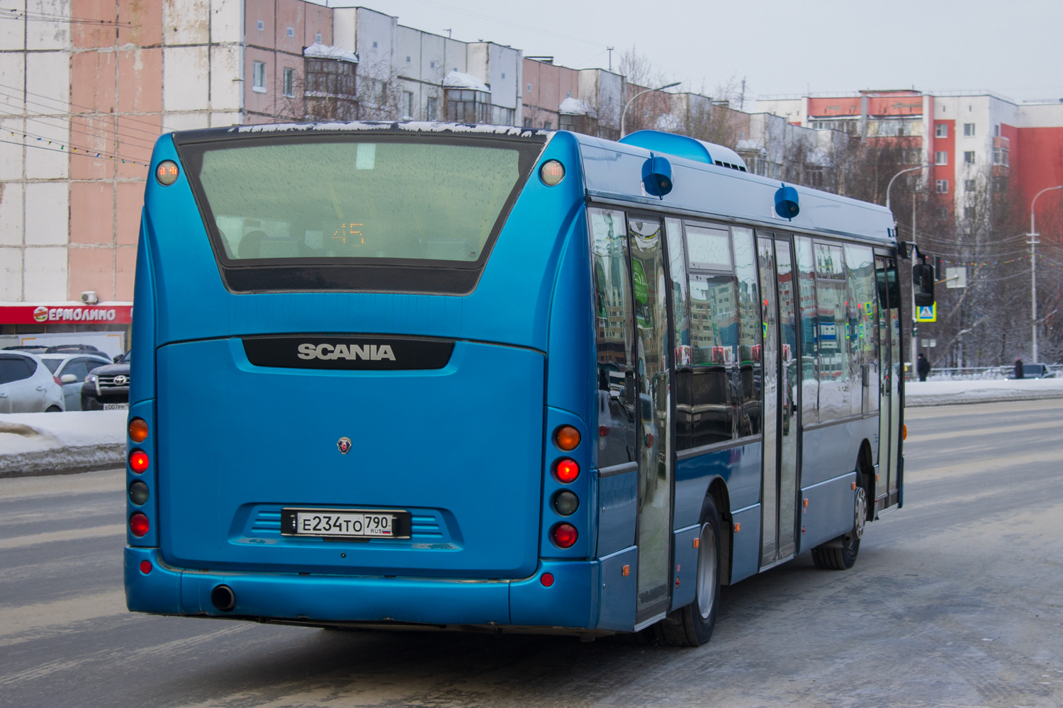 Ханты-Мансийский АО, Scania OmniLink II (Скания-Питер) № Е 234 ТО 790