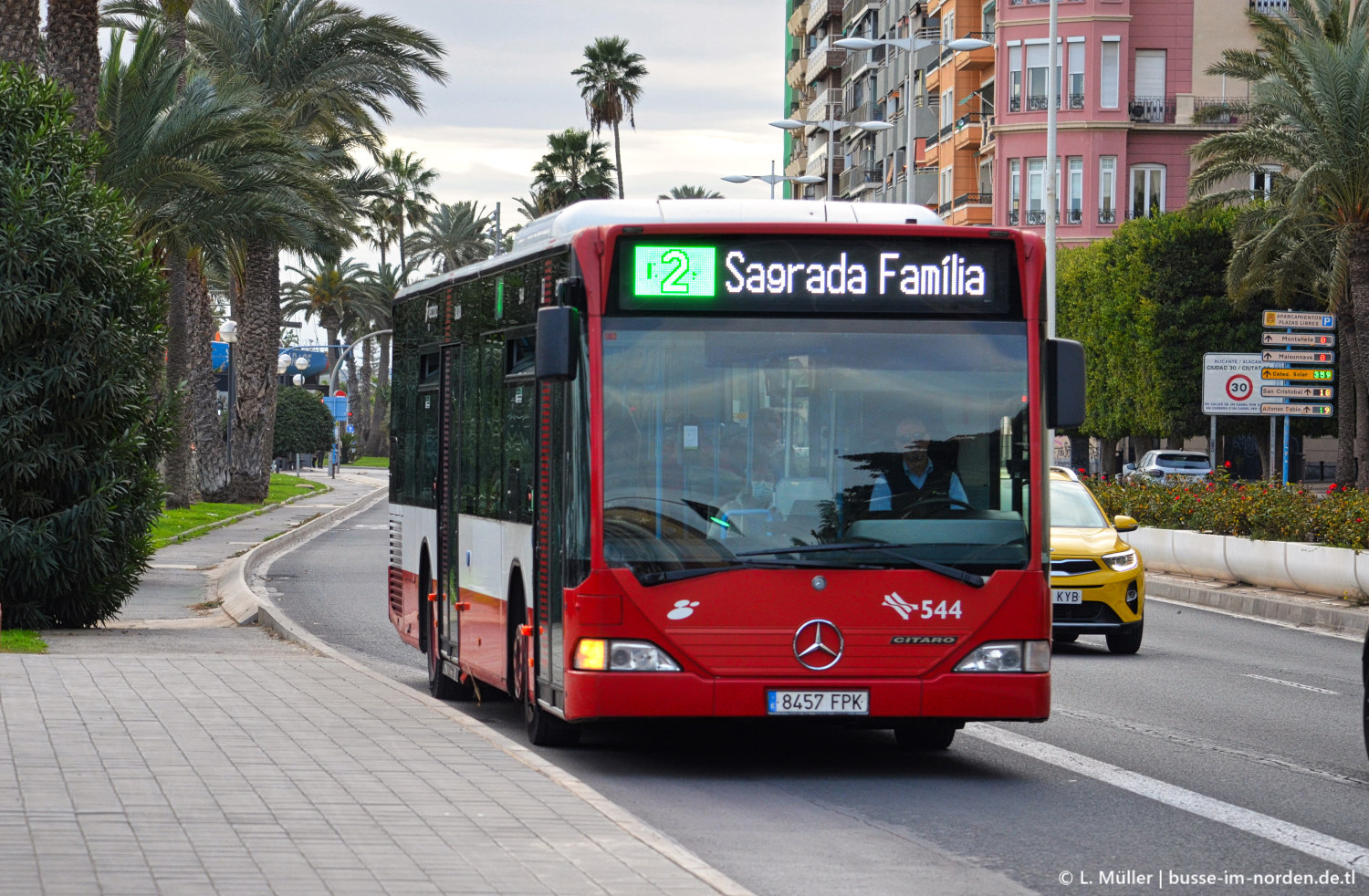 Spanien, Mercedes-Benz O530 Citaro Nr. 544