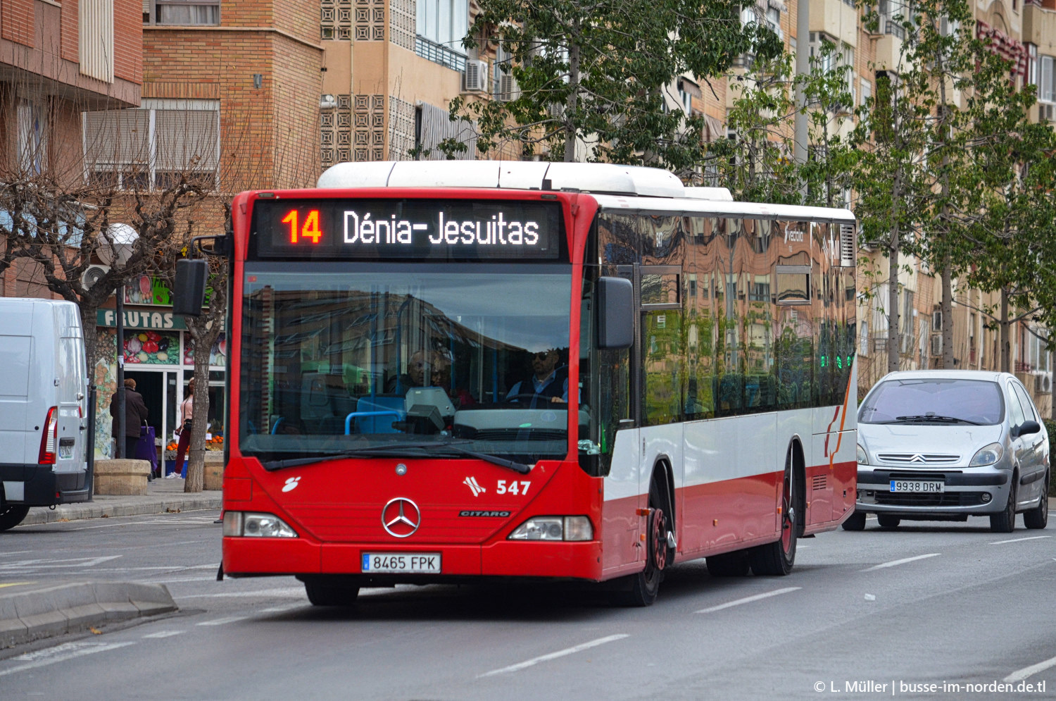 Испания, Mercedes-Benz O530 Citaro № 547