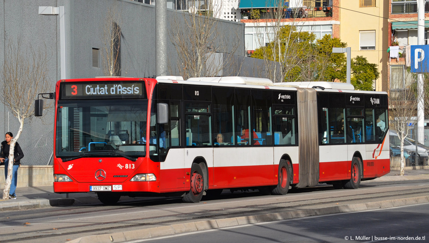 Испания, Mercedes-Benz O530G Citaro G № 813