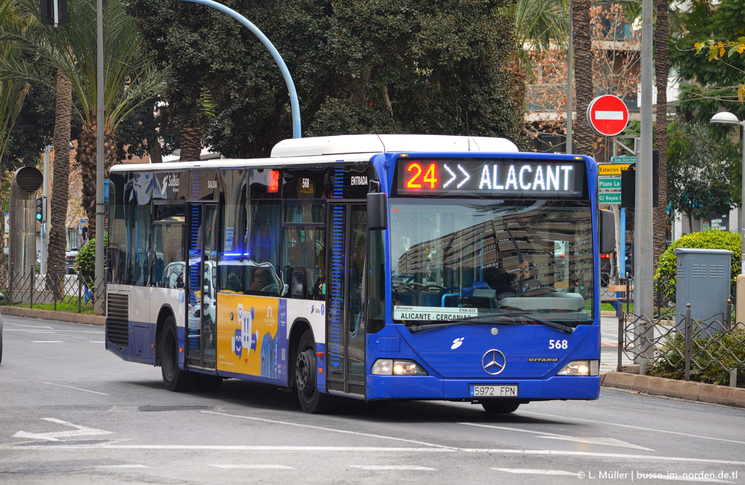 Испания, Mercedes-Benz O530 Citaro № 568