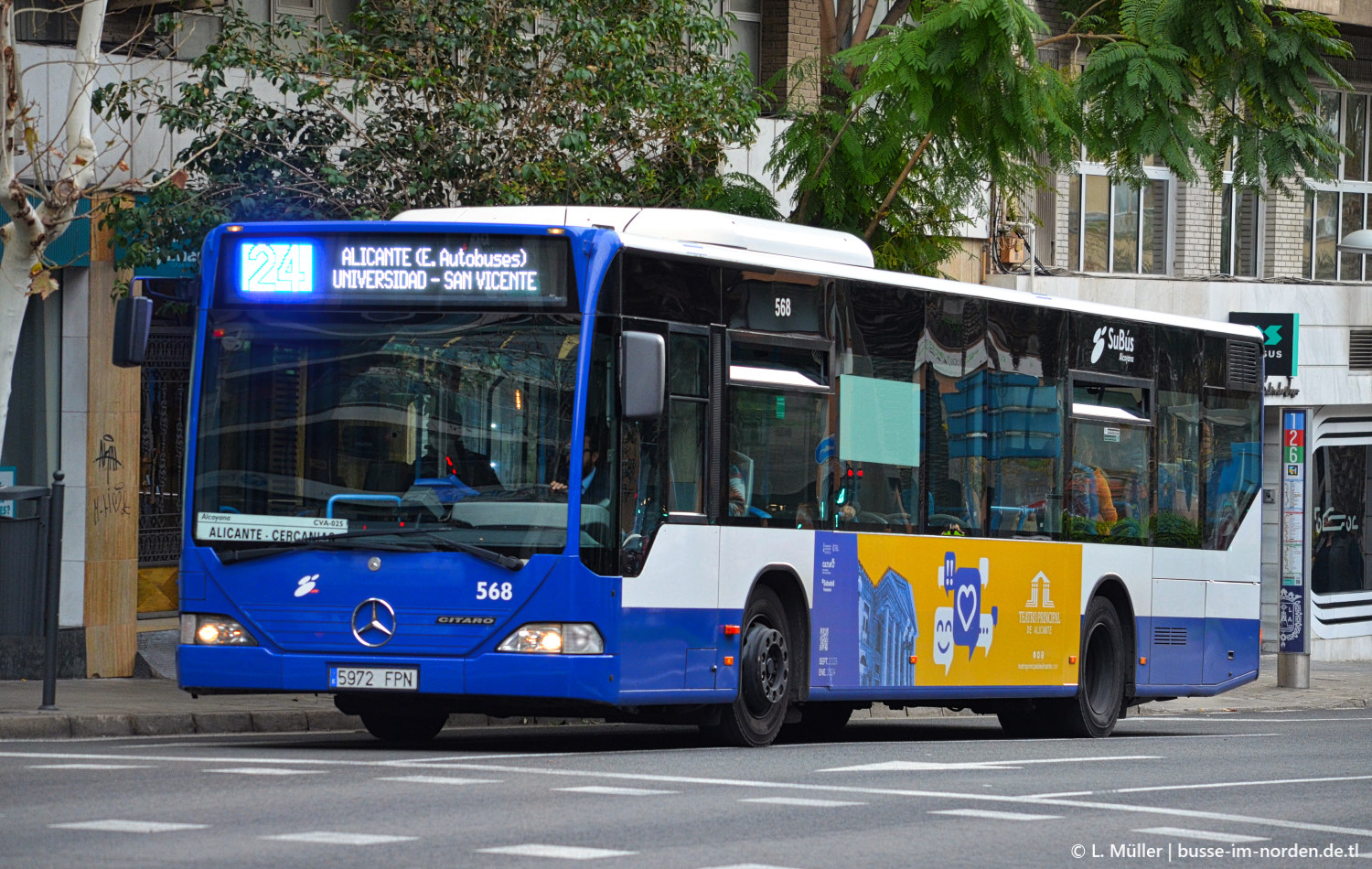 Испания, Mercedes-Benz O530 Citaro № 568