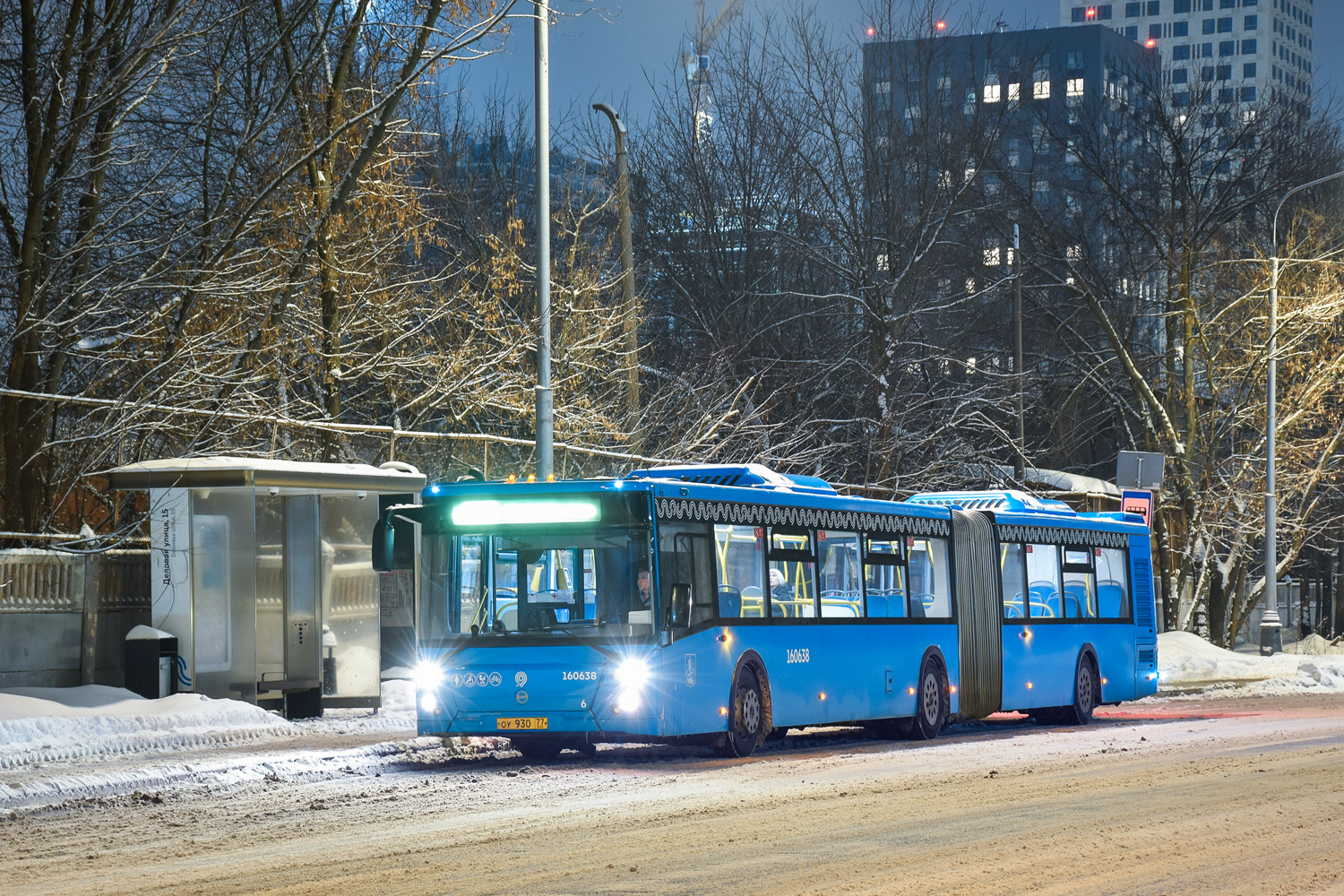 Москва, ЛиАЗ-6213.65 № 160638