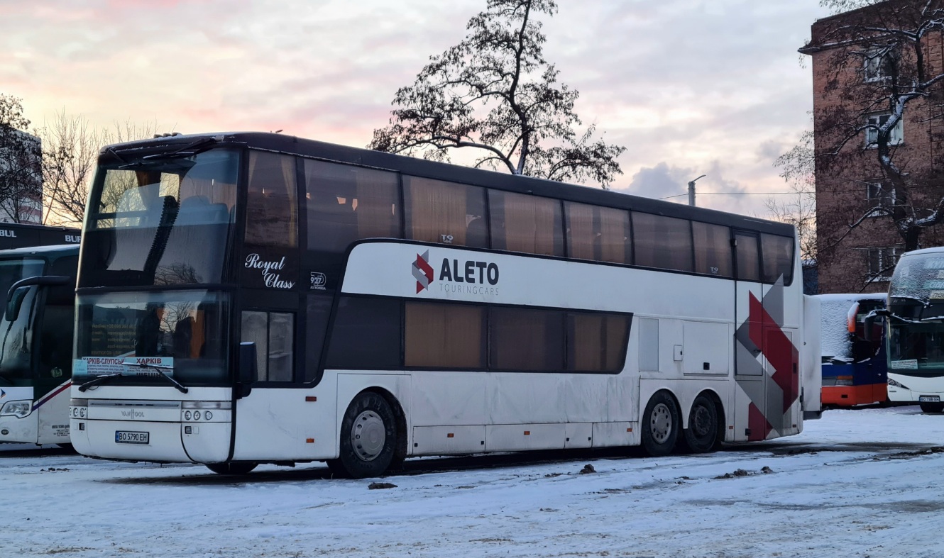 Ternopol region, Van Hool TD927 Astromega # BO 5790 EH