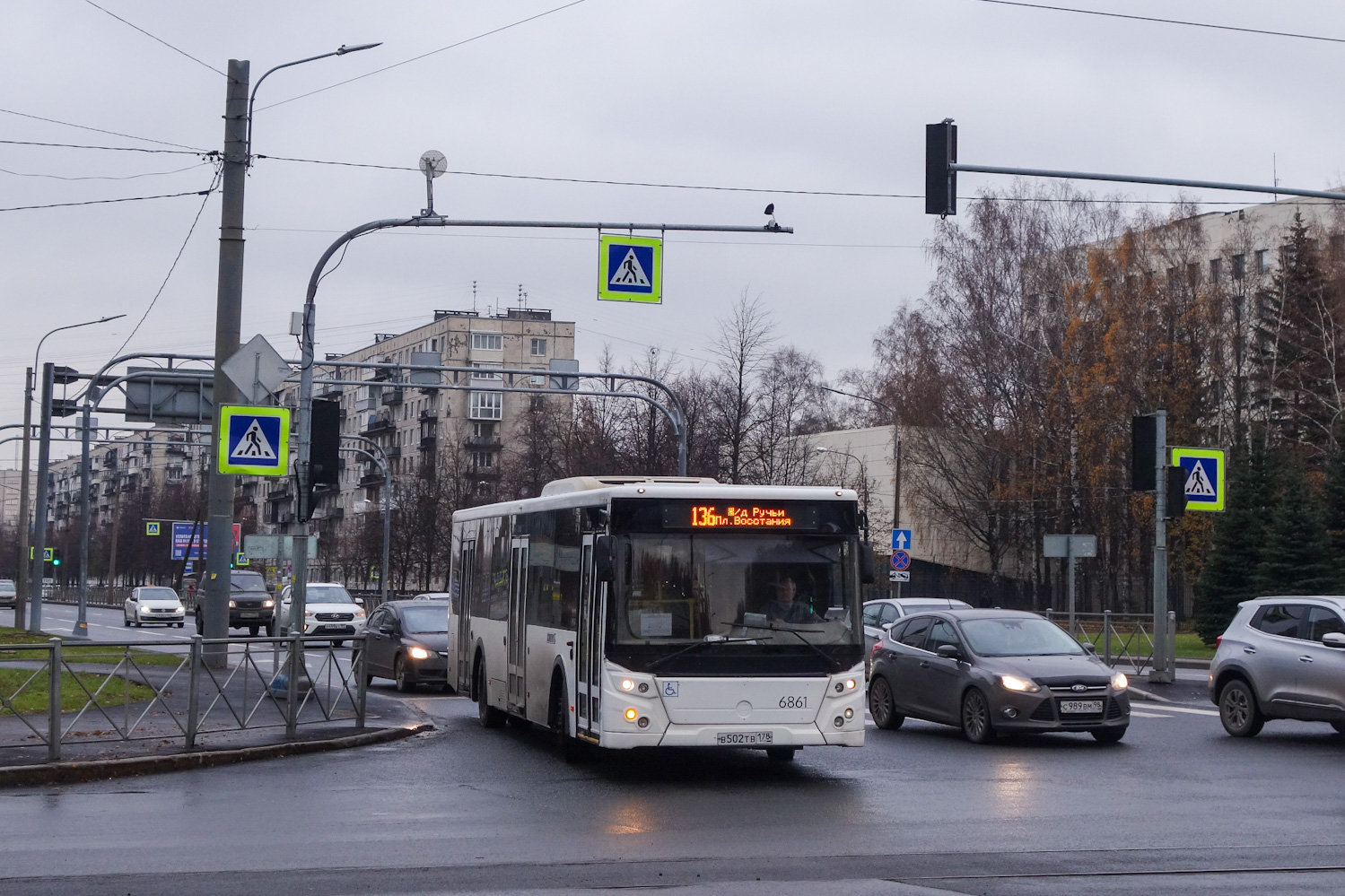 Санкт-Петербург, ЛиАЗ-5292.30 № 6861