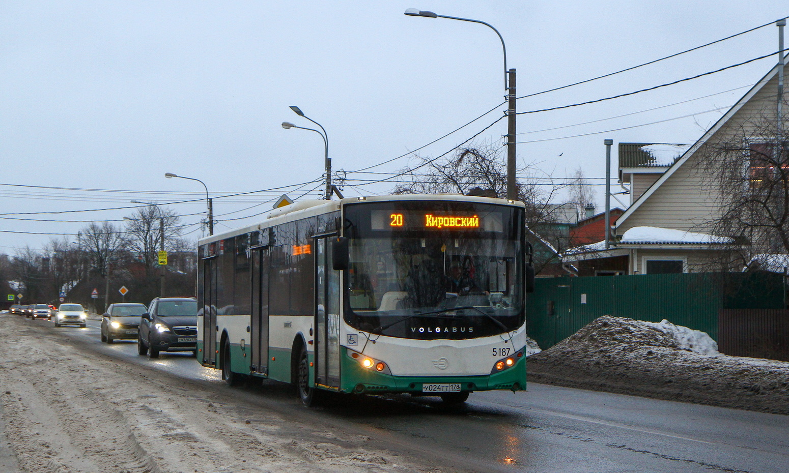 Санкт-Петербург, Volgabus-5270.00 № 5187