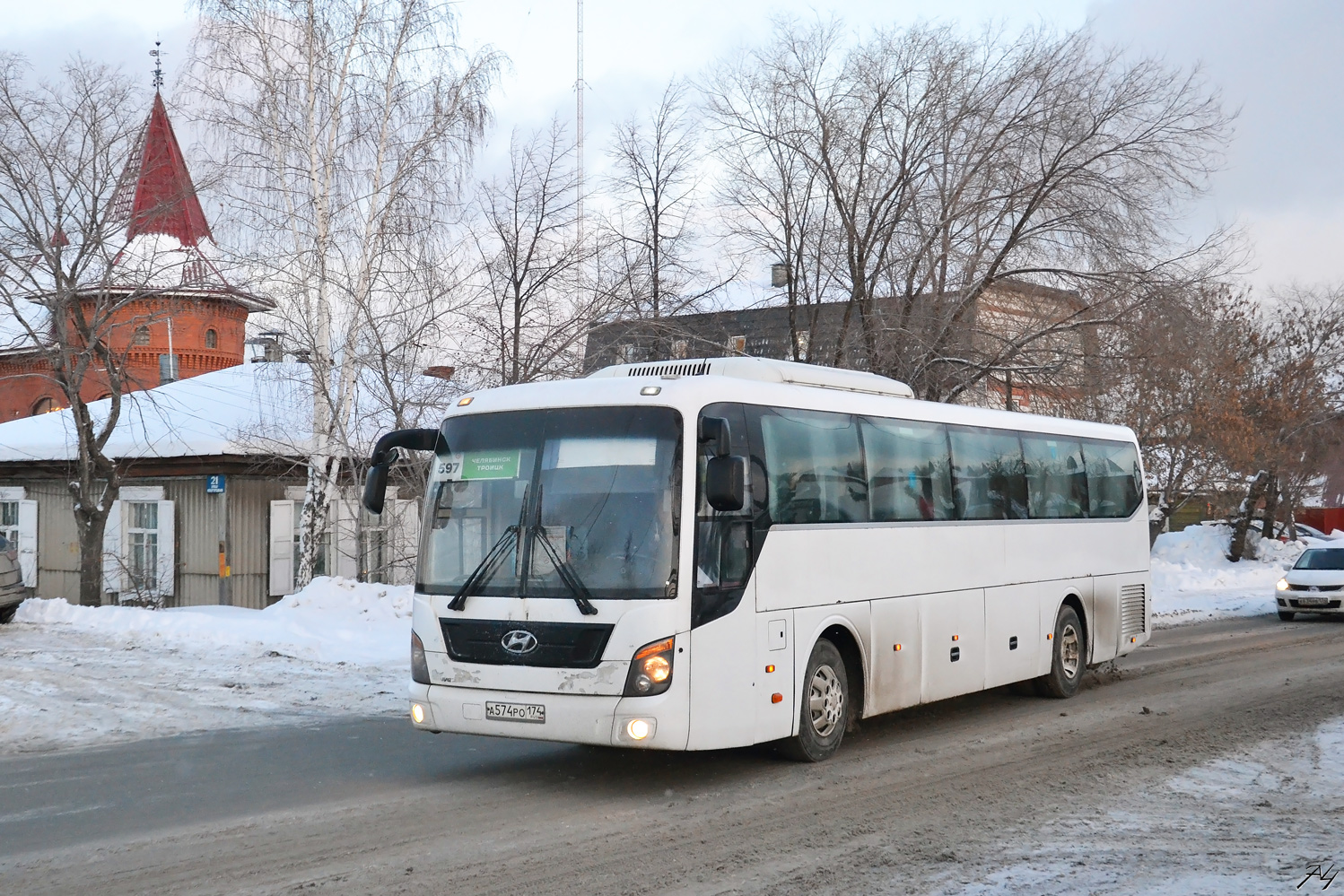 Челябинская область, Hyundai Universe Space Luxury № 520