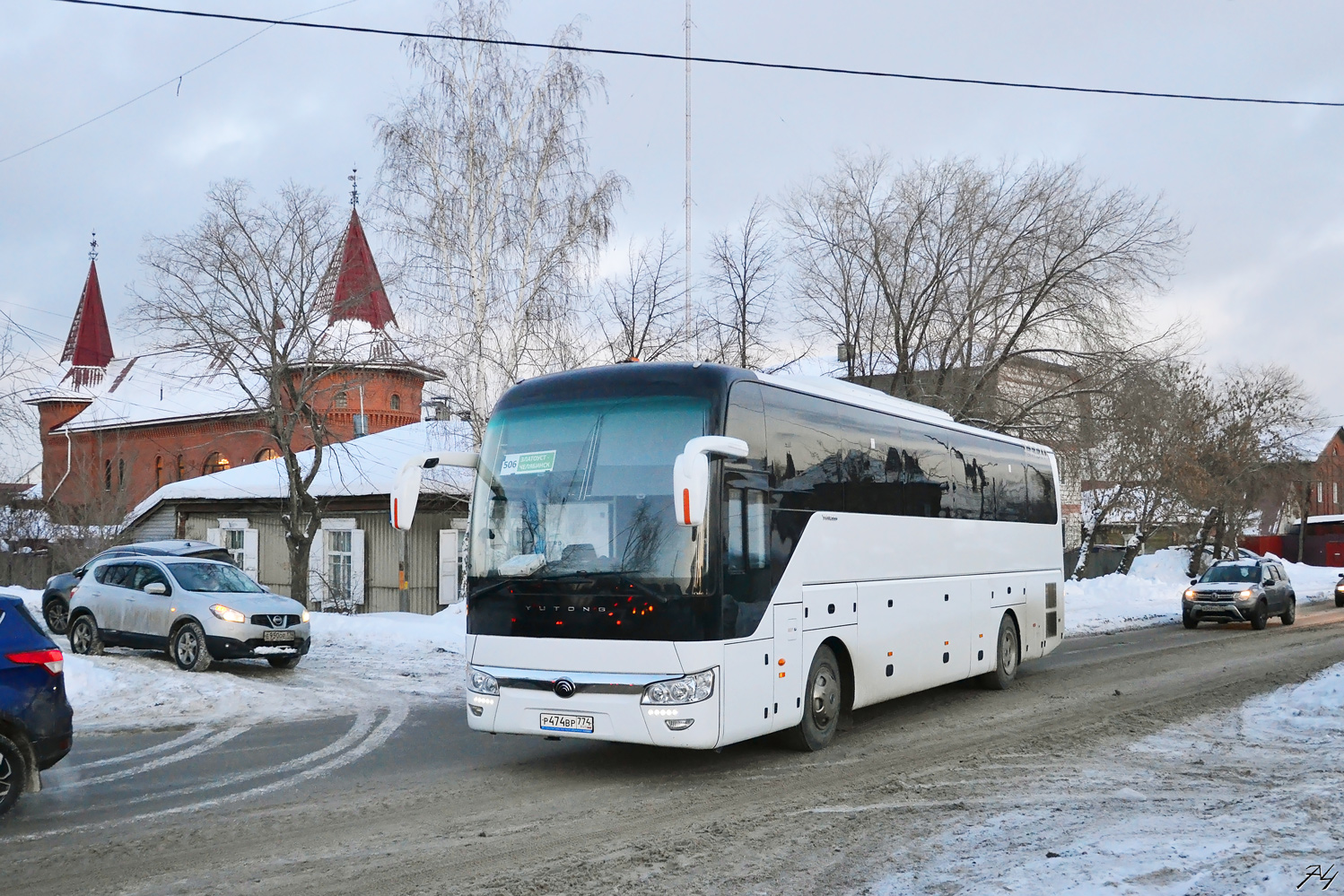 Челябинская область, Yutong ZK6122H9 № Р 474 ВР 774