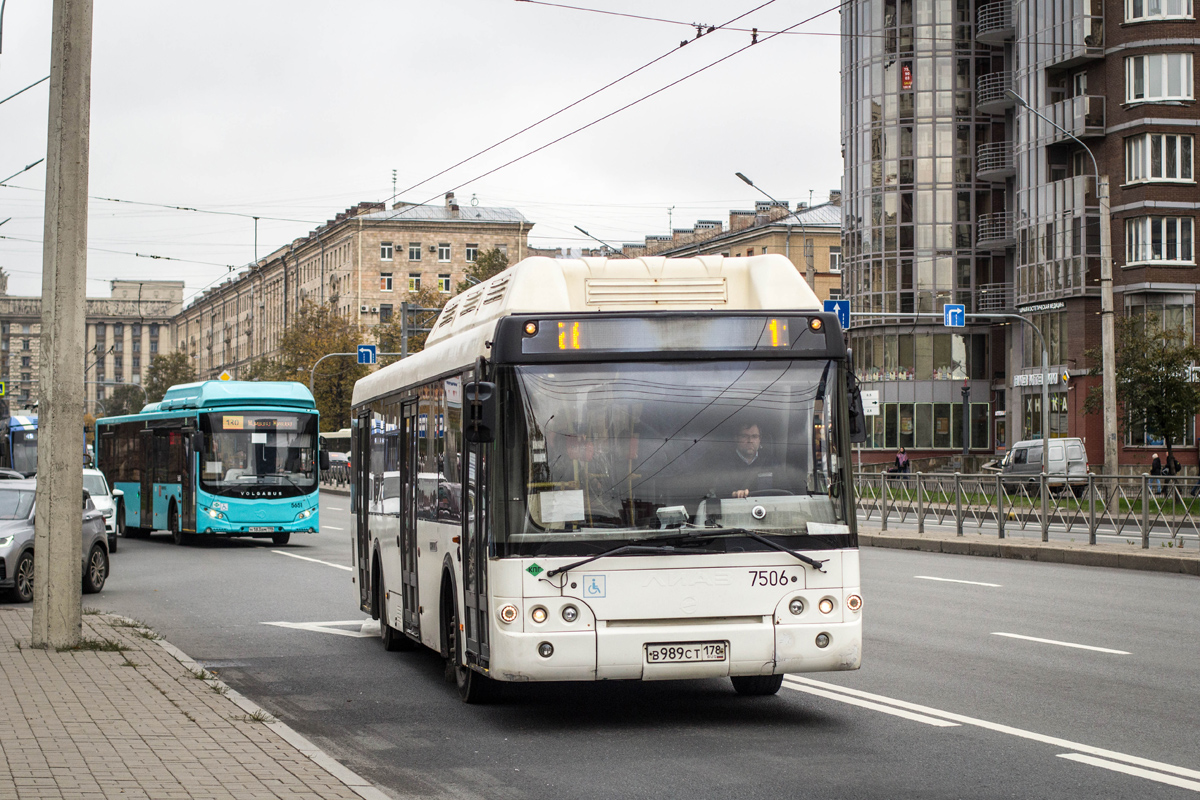 Санкт-Петербург, ЛиАЗ-5292.71 № 7506