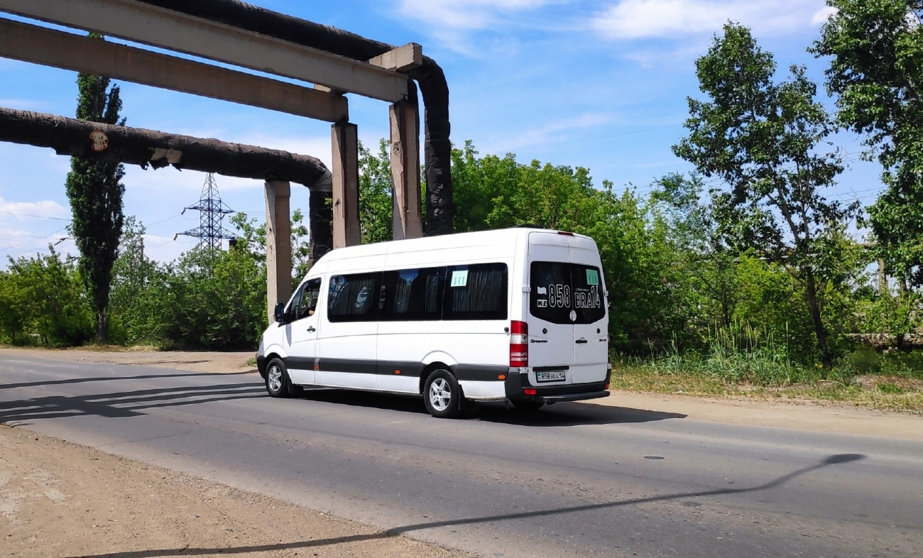 Павлодарская область, Mercedes-Benz Sprinter W906 № 858 BRA 14