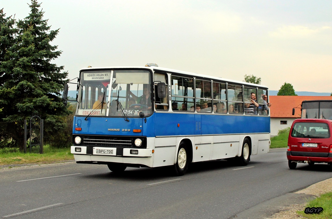 Венгрия, Ikarus 260.50 № BPG-700; Венгрия — III. Nemzetközi Ikarus Találkozó, Tapolca (2022)